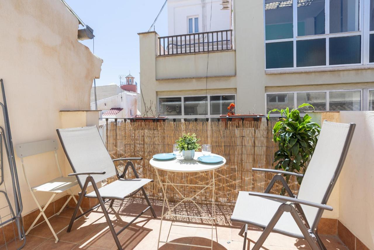 Urbe10 Terrace Constitucion 1 Bedroom Apartment Malaga Ngoại thất bức ảnh