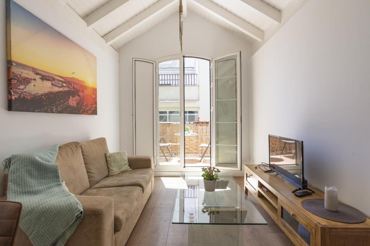Urbe10 Terrace Constitucion 1 Bedroom Apartment Malaga Ngoại thất bức ảnh