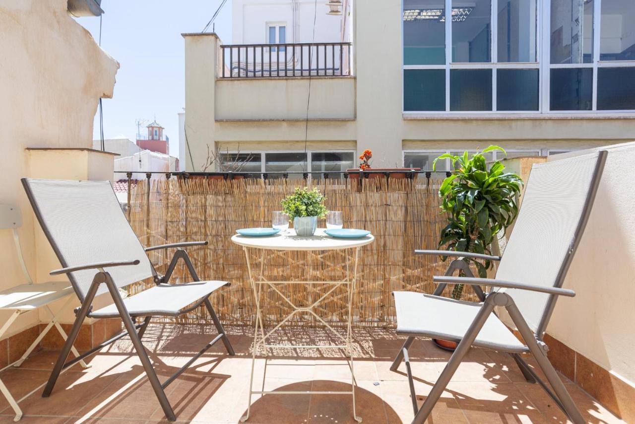 Urbe10 Terrace Constitucion 1 Bedroom Apartment Malaga Ngoại thất bức ảnh