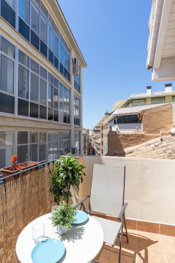 Urbe10 Terrace Constitucion 1 Bedroom Apartment Malaga Ngoại thất bức ảnh